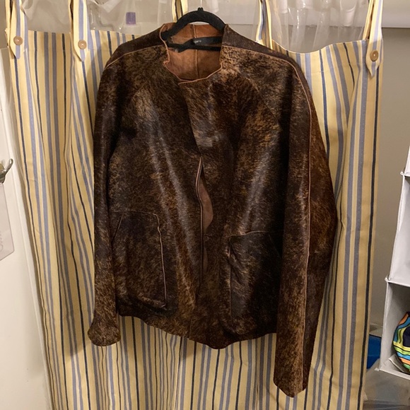 Emmanuel UNGARO leather unisex jacket - Picture 1 of 15